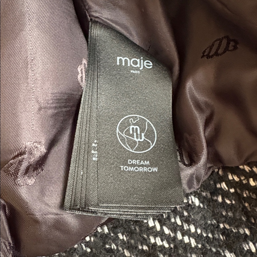 Maje Wool-blend Tweed Jacket - image 14